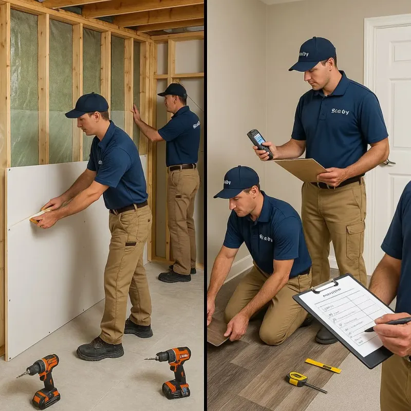 Repairs and Reconstruction process in Church Hill, TN